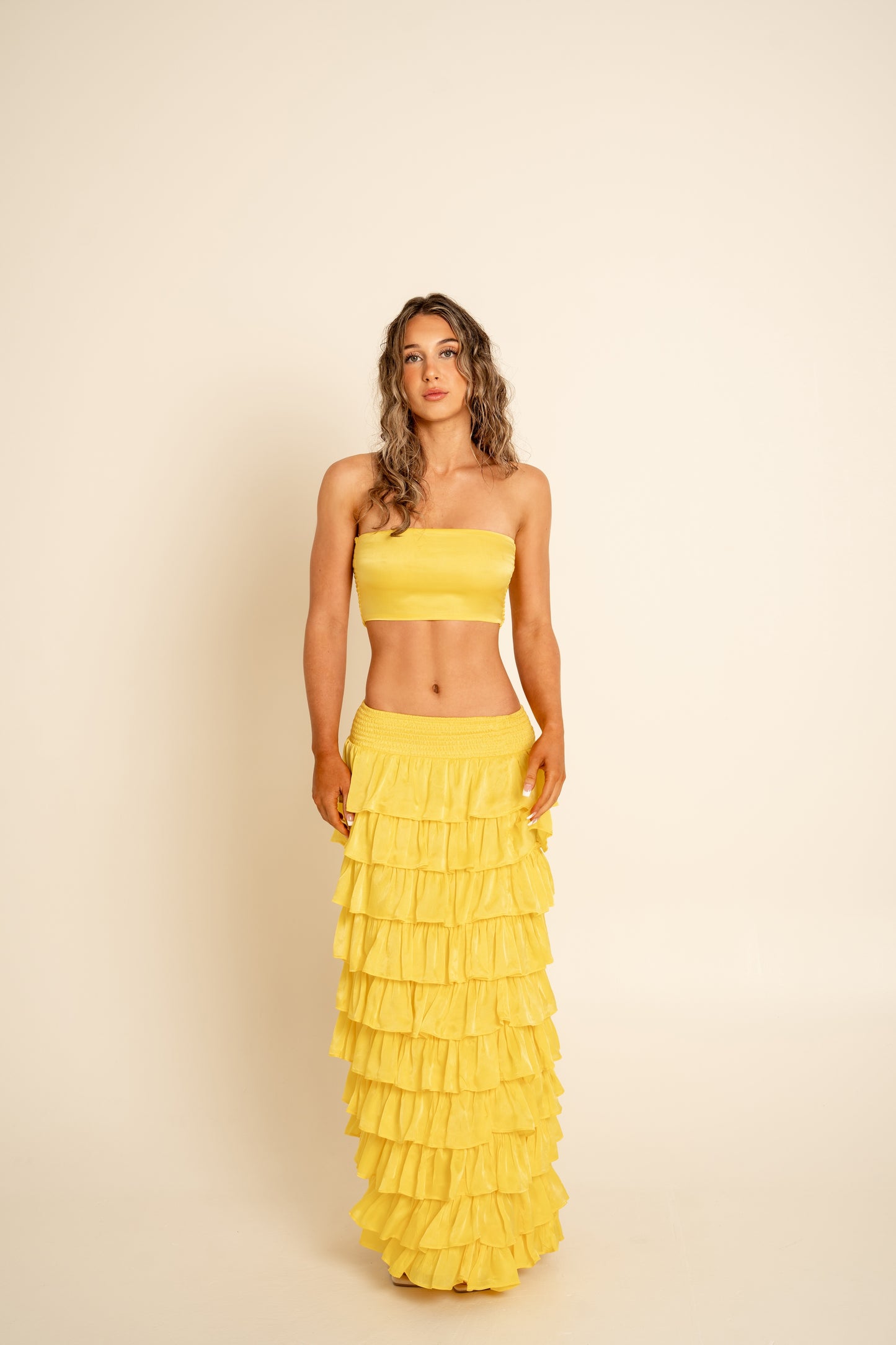 THE PRICILLA VERSATILE TOP IN MARIPOSA